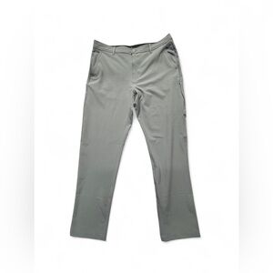 Hurley Men's Pants Performance Stretch Pants Zip Pocket 36x34 Gray